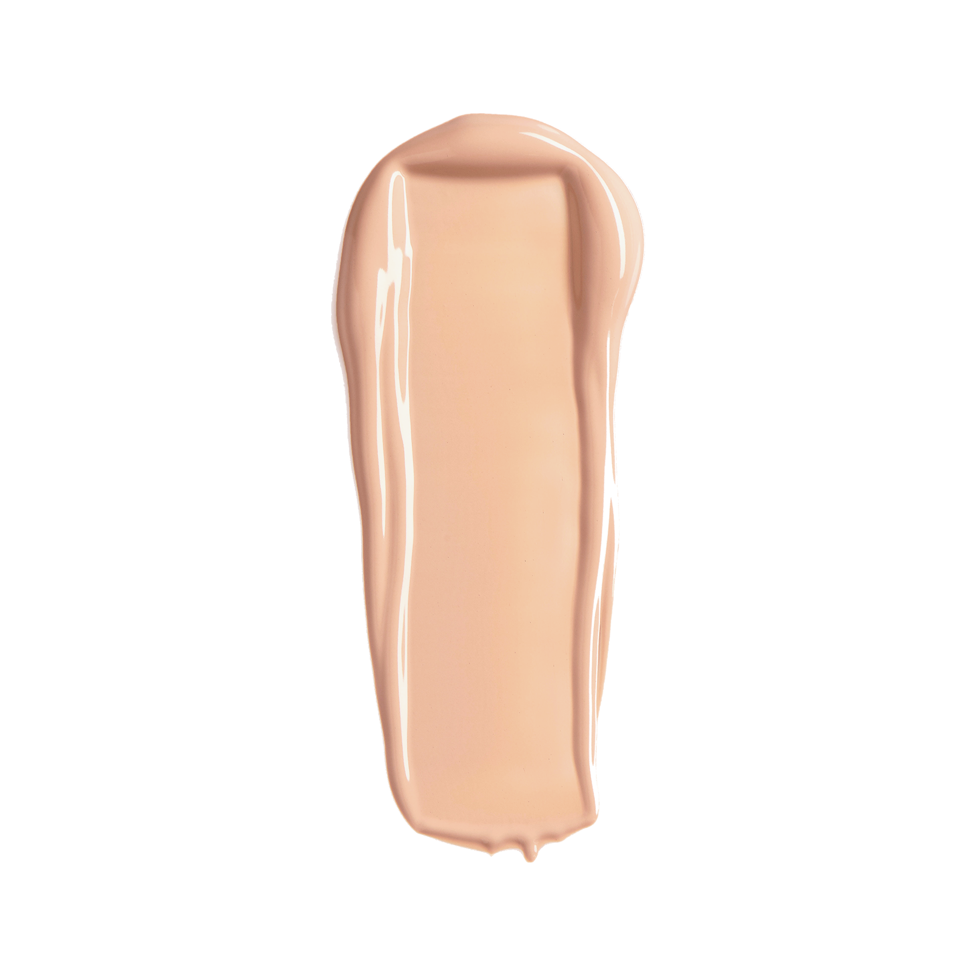Skin On Skin BB + CC Concealer creamy swatch demonstrating full coverage serum formula for flawless complexion.