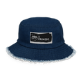 Distressed Denim Bucket Hat