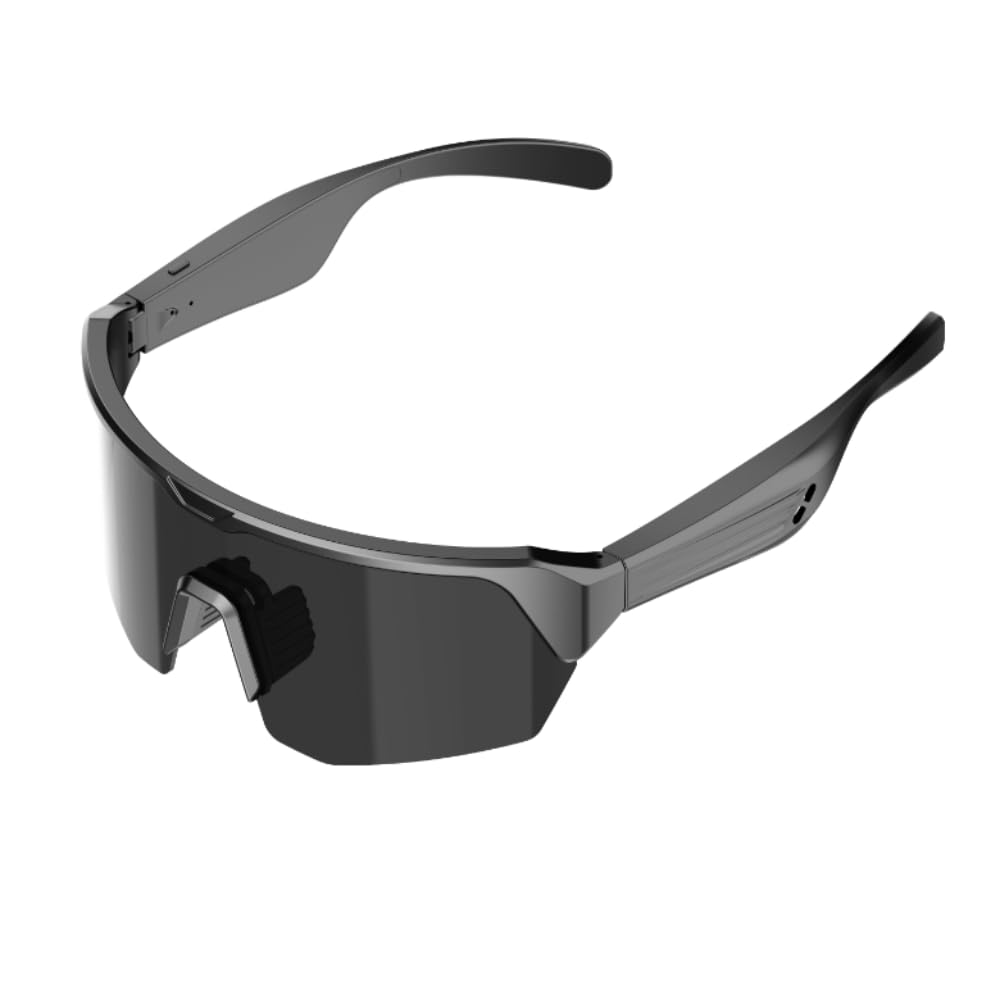 Bluetooth Sunglasses with Speakers - Polarized Smart Glasses for Music &amp; Calls