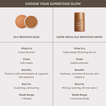 Super Serum Silk Bronzing Drops product packaging