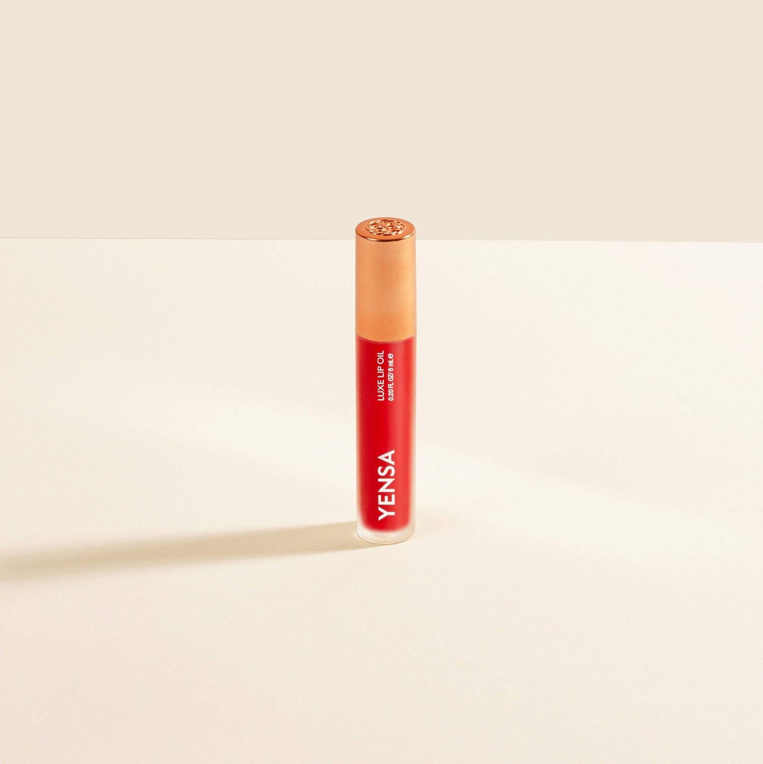 Red lipstick with &