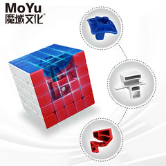 MoYu Profession Magnetic 2x2 3x3 4x4 5x5 Magic Cube 3x3x3 4x4x4 Speed Puzzle Toy 3×3 4×4 Hungarian Magnet Cubo Magico