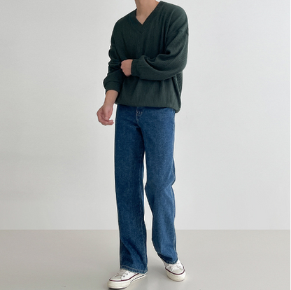 Versatile Large Casual Wide Leg Trousers